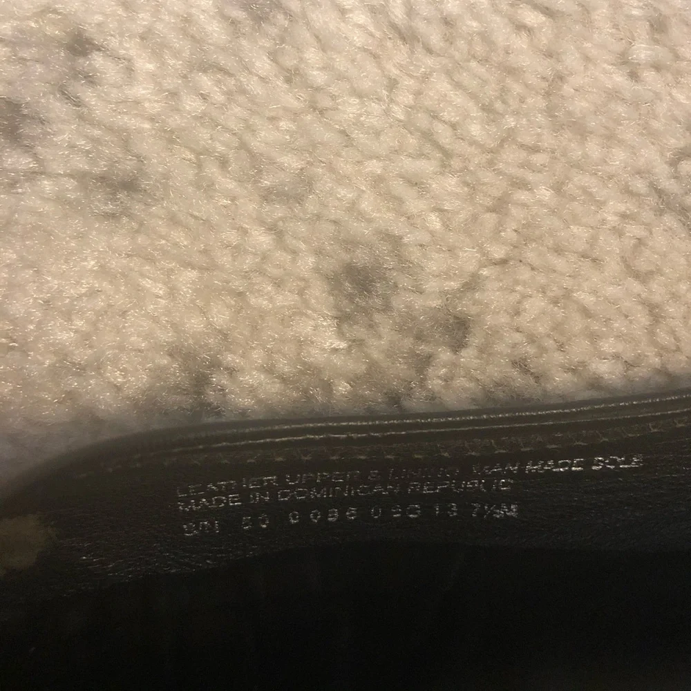 Tory Burch Black Leather Logo Ballet Flats with Gold Medallions